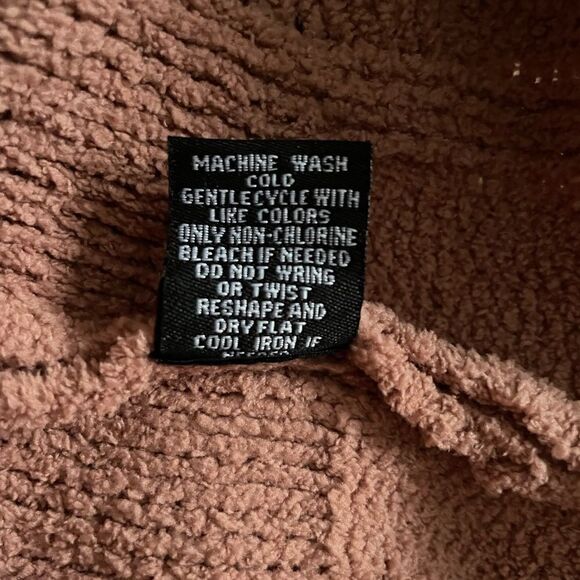 Moon & Madison Blush Wide Knit turtleneck super soft Sweater Size XS - Picture 4 of 8